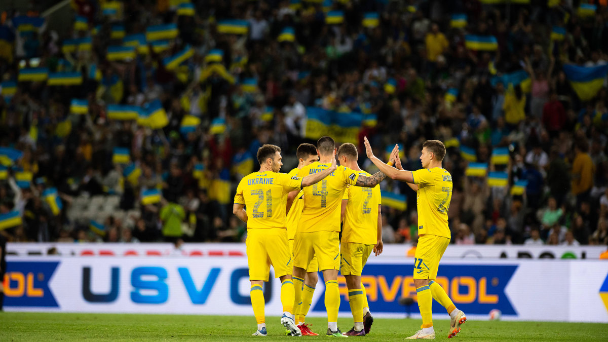 Ukraine is trying to qualify for the World Cup